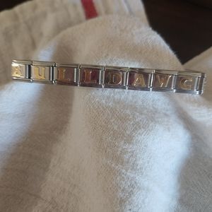Georgia Bulldogs link bracelet